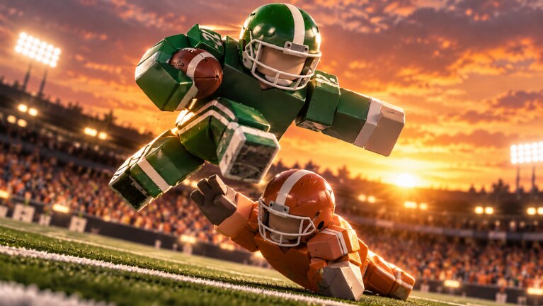 Ragdoll Football Roblox gameplay artwork